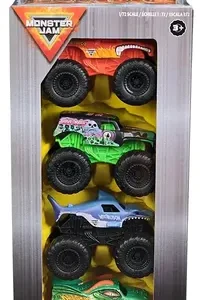 MJV MONSTER JAM 4 PACK DIECAST 1 72